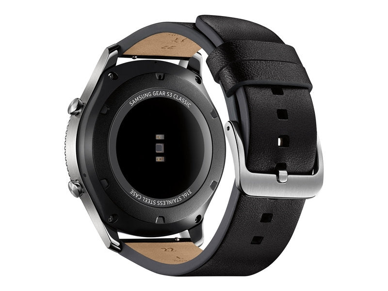 Samsung Gear S3 classic Silver (AT&T) 46 mm - Black Band