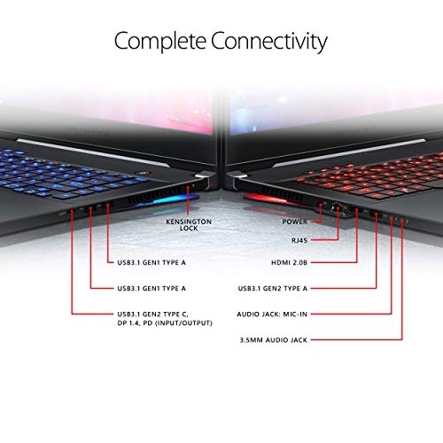 ASUS - ROG Zephyrus S 15.6" Gaming Laptop - Intel Core i7 - 16GB Memory - NVIDIA GeForce RTX 2070 - 1TB Solid State Drive - Metallic Black