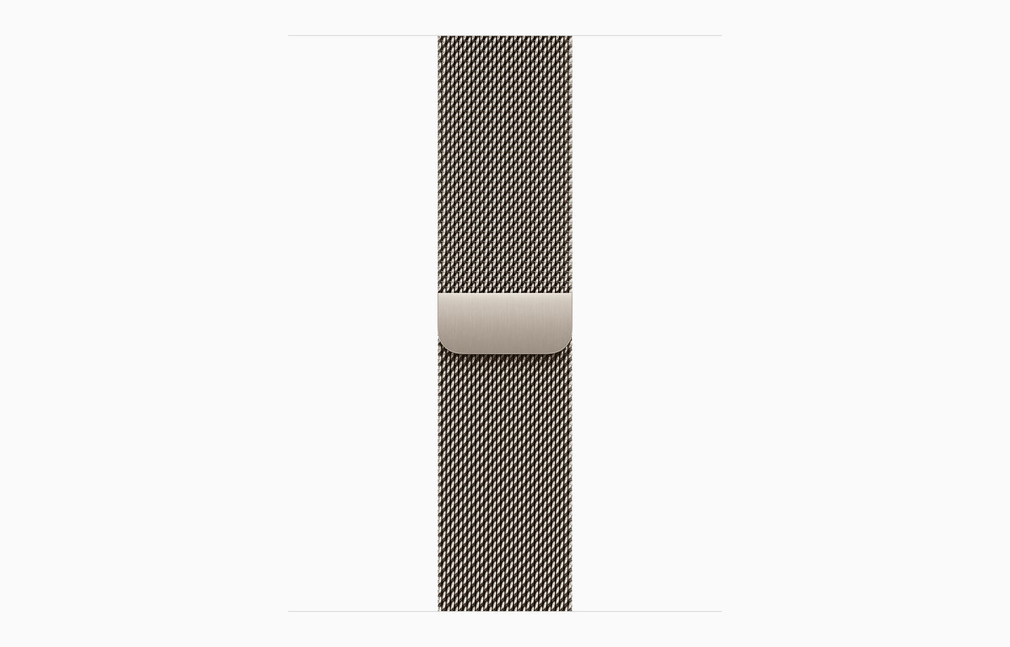 Apple - Watch Series 10 (GPS+Cellular) 42mm Titanium Case with Natural Milanese Loop - Natural - (20