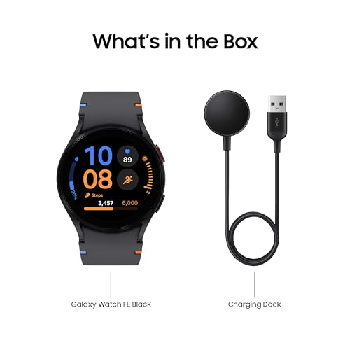 Samsung - Galaxy Watch FE Smartwatch 40mm BT - Black - (2024)