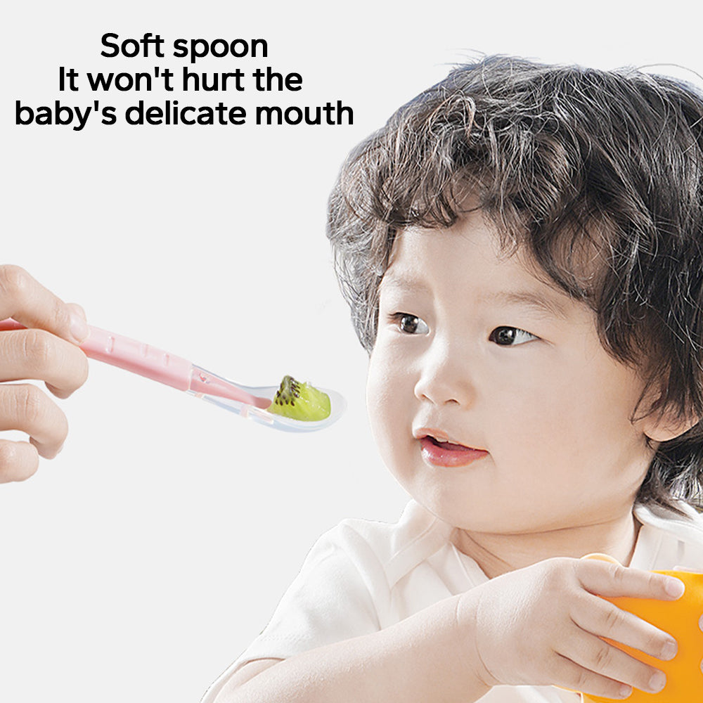Baby Fruit Puree Spoon Food Feeder Feeding Supplies