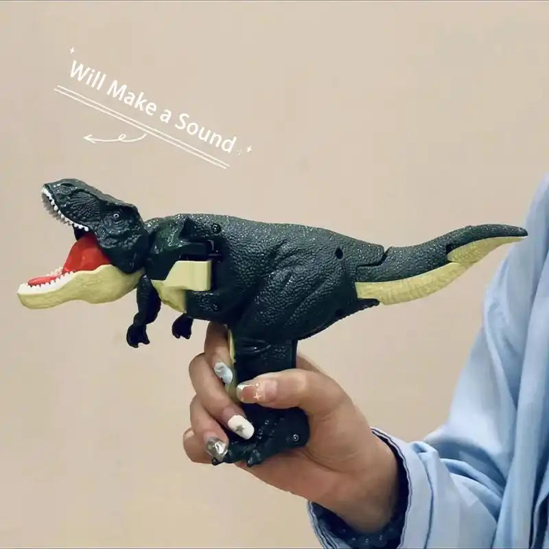 WEIQUEEN WEIQUEENChildren Decompression Dinosaur Toy Creative Hand-operated Telescopic Spring Swing Dinosaur Fidget Toys Christmas Gifts for Kids