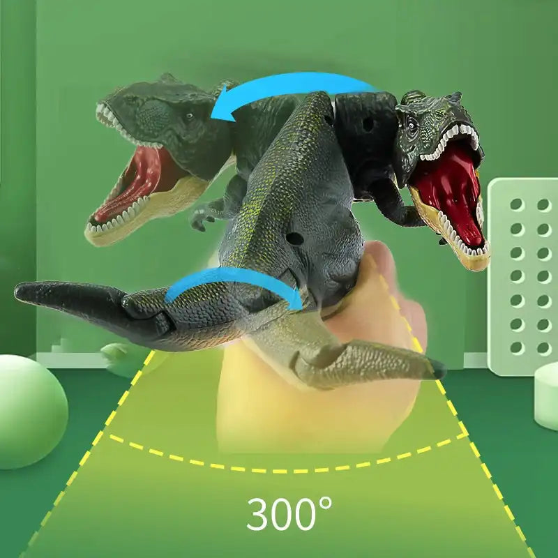 WEIQUEEN WEIQUEENChildren Decompression Dinosaur Toy Creative Hand-operated Telescopic Spring Swing Dinosaur Fidget Toys Christmas Gifts for Kids