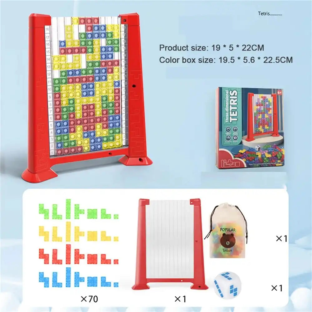 WEIQUEEN2023 Children‘s Toy Wooden 3D three-dimensional Tetris Puzzle Puzzle for Children's Early Education Puzzle Thinking Game Blocks - AliExpress