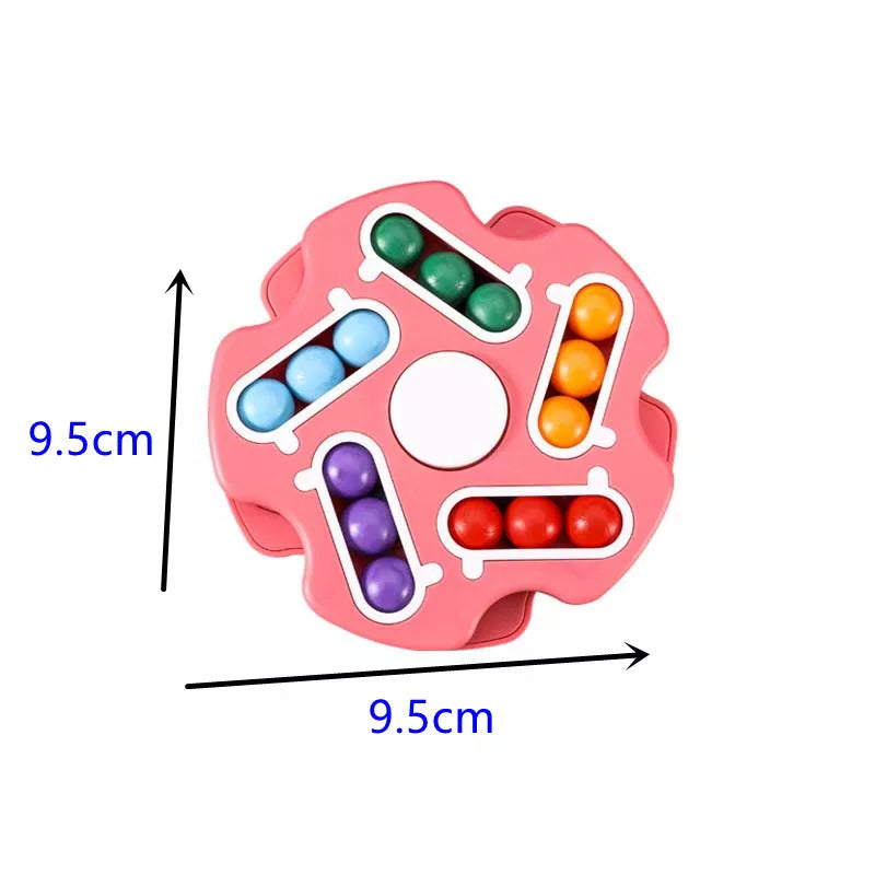 WEIQUEENRotating Bean Intelligence Fingertip Cube for Kids Finger Gyro