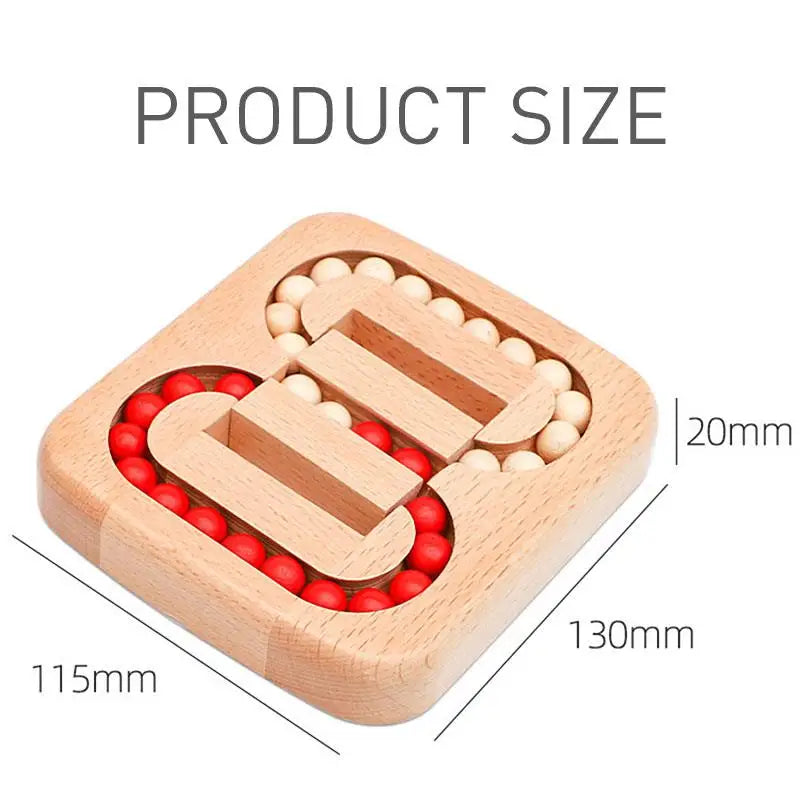 WEIQUEENWooden Puzzle Ball Toys Luban Lock for Children Educational Early WEIQUEEN