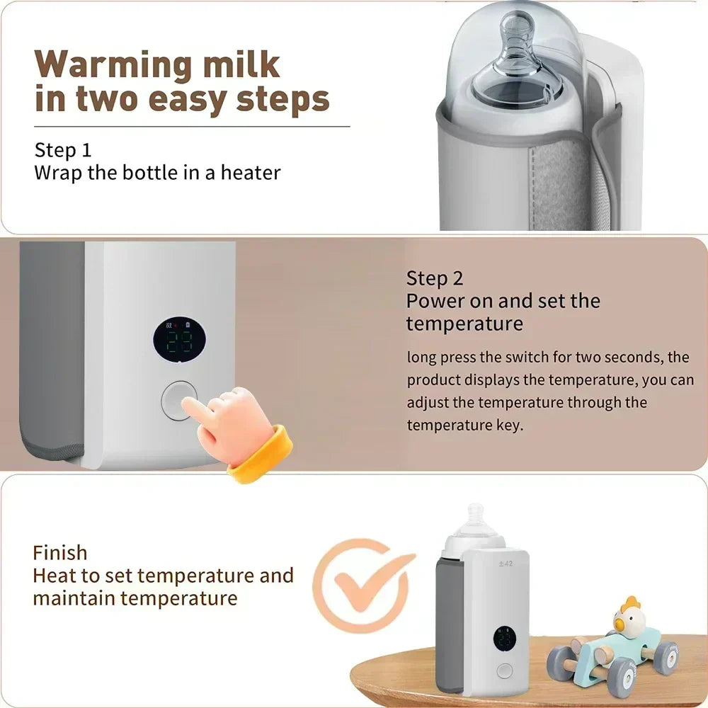 Rechargeable baby kettle