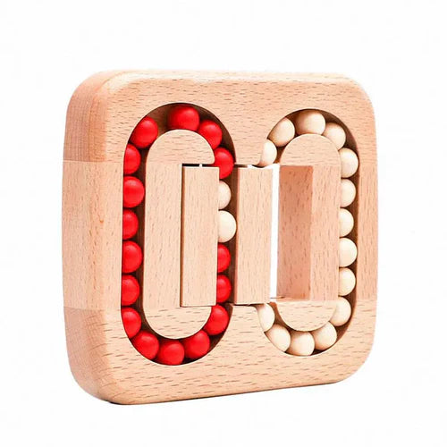 WEIQUEENWooden Puzzle Ball Toys Luban Lock for Children Educational Early WEIQUEEN