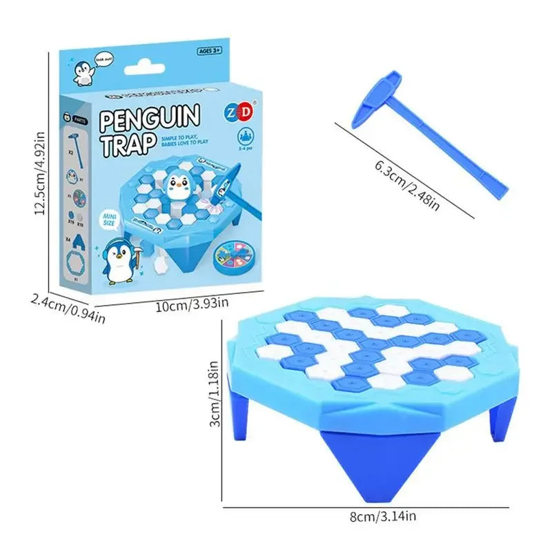 WEIQUEEN Trend Kids Toys Parent-Child Family Party Save Penguin Ice Block