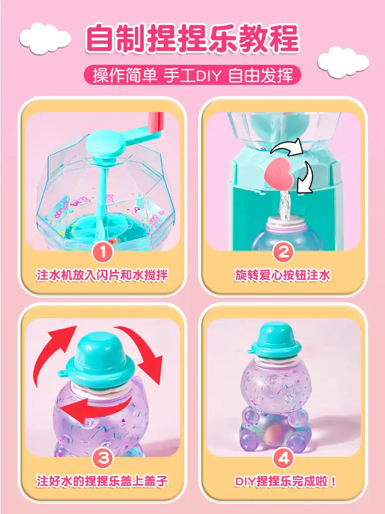 WEIQUEENPinch-Flip Children's toys girls puzzle 3 to 6 years old girl birthday gift princess child's