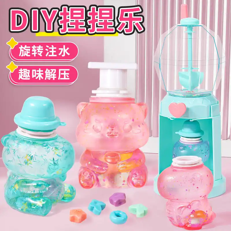 WEIQUEENPinch-Flip Children's toys girls puzzle 3 to 6 years old girl birthday gift princess child's