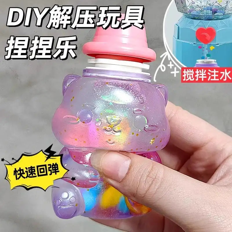 WEIQUEENPinch-Flip Children's toys girls puzzle 3 to 6 years old girl birthday gift princess child's