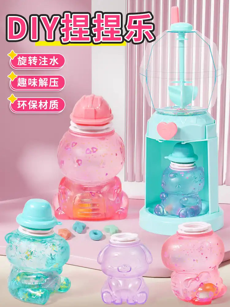 WEIQUEENPinch-Flip Children's toys girls puzzle 3 to 6 years old girl birthday gift princess child's