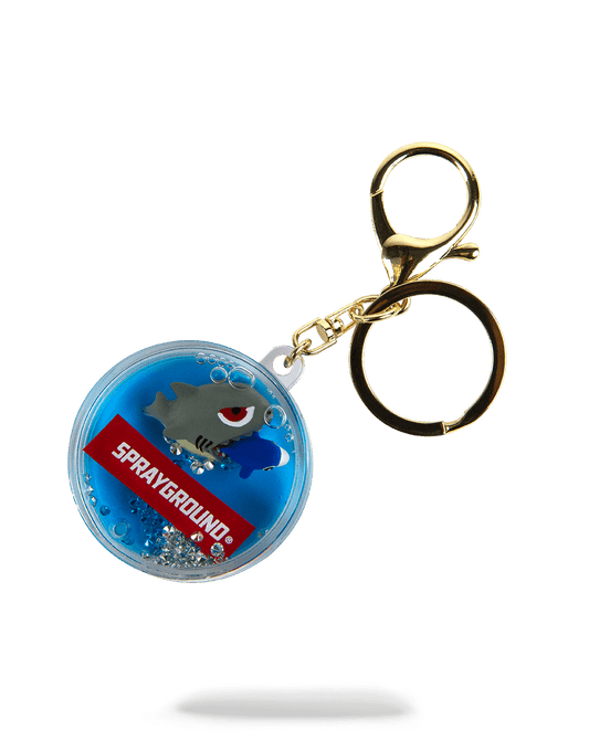 FISH TANK LIQUID KEYCHAIN