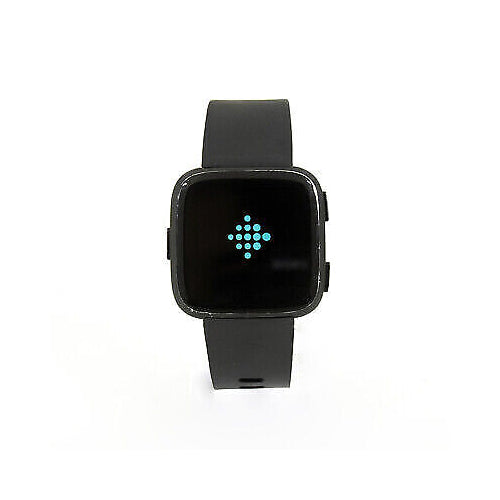 Fitbit Versa Smartwatch - Black Band/Black Aluminum FB504GMBK