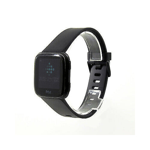 Fitbit Versa Smartwatch - Black Band/Black Aluminum FB504GMBK