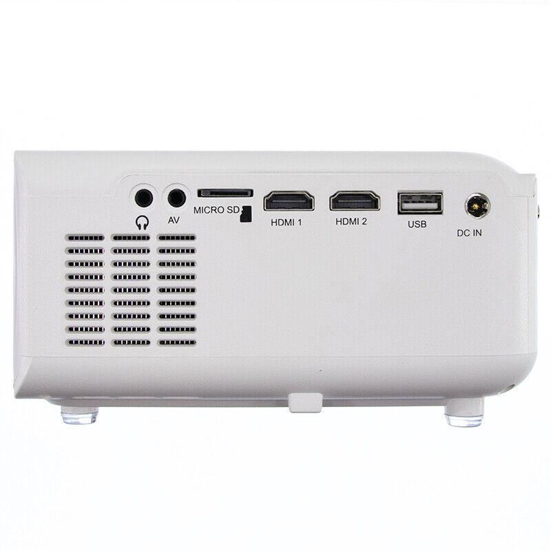 Ematic HD-Pro 720p LCD Projector - White -EPJ720P