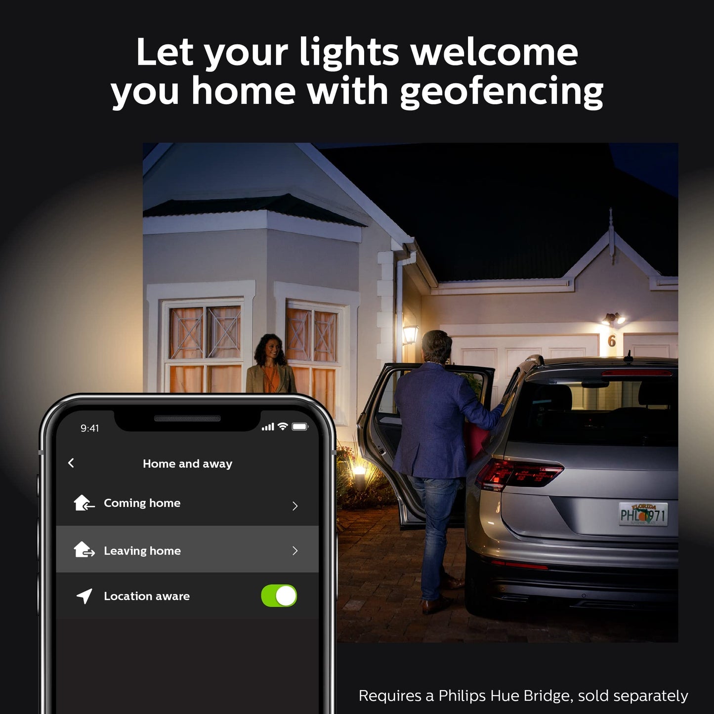 Philips Hue Outdoor LED Floodlight Light Bulb 476812