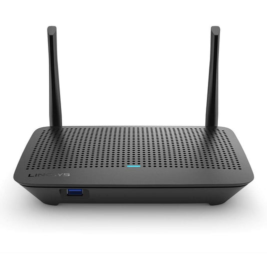 Linksys - MAX-STREAM AC1300 Dual-Band Mesh Wi-Fi 5 Router - Black MR6350