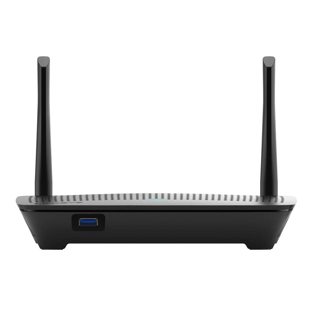 Linksys - MAX-STREAM AC1300 Dual-Band Mesh Wi-Fi 5 Router - Black MR6350