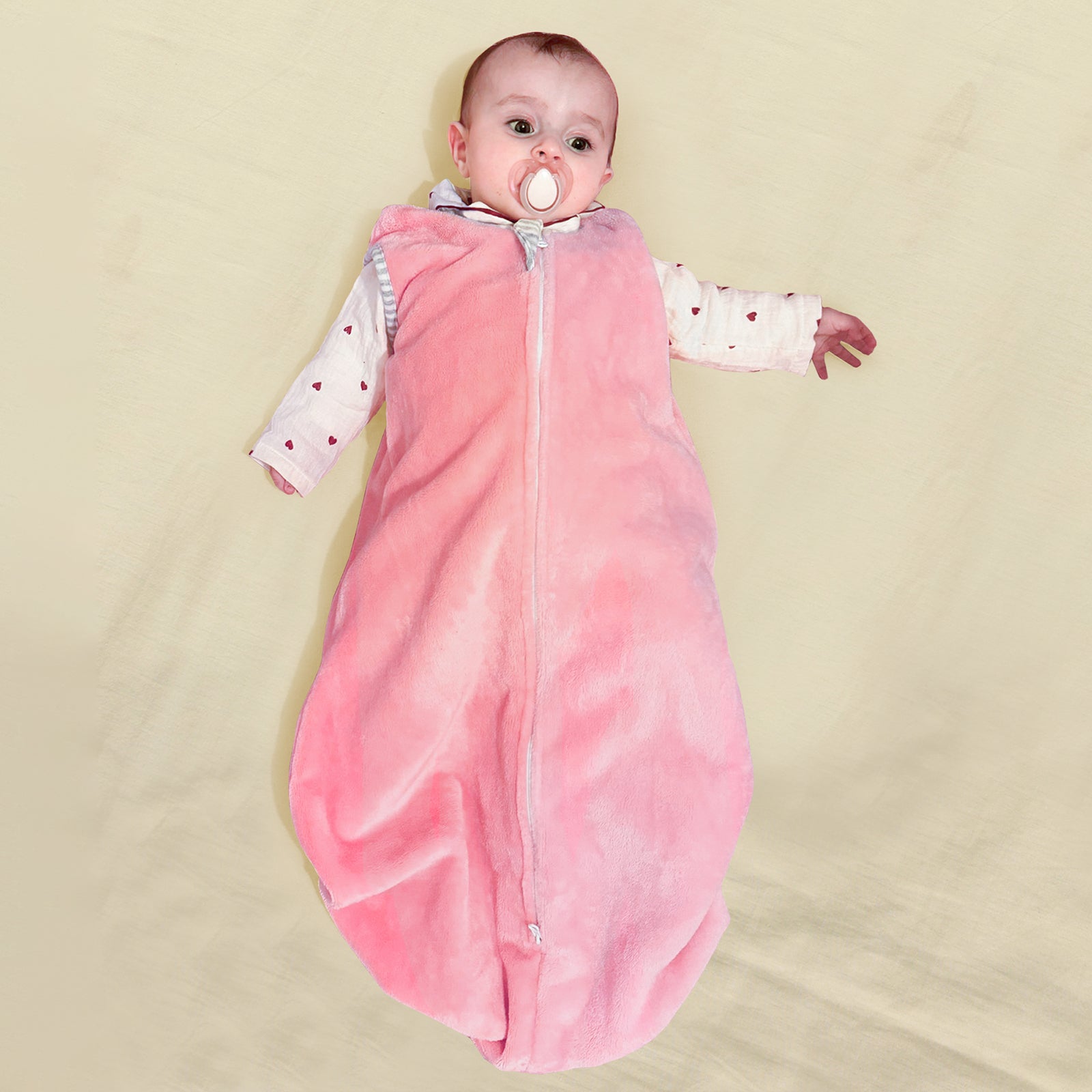 2.5 Tog Fleece Winter Baby  Sleeping Bag 0-24 Months