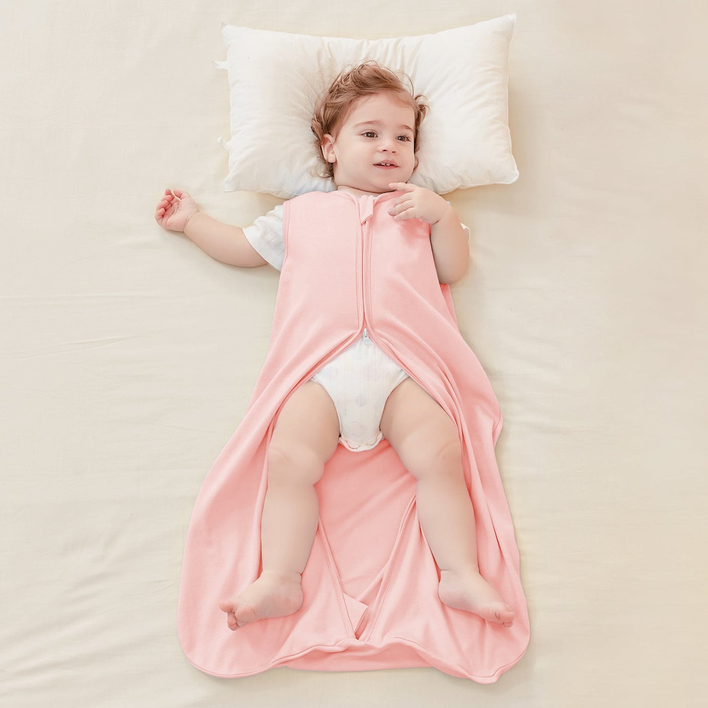 0.5 TOG 2 Pack 100% cotton Summer Baby Sleep Sack 0-24 Months