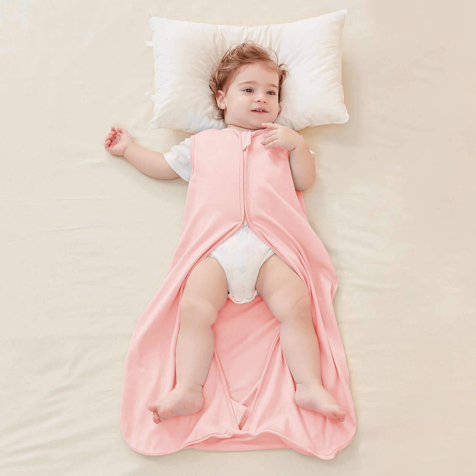 0.5 TOG 2 Pack 100% cotton Summer Baby Sleep Sack 0-24 Months