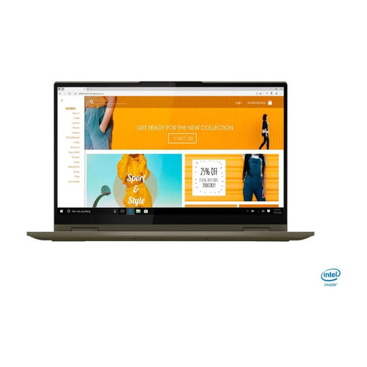 Lenovo Yoga 7i 2-in-1 – 15.6" HDR Touch – Intel Evo Platform Core i7-1165G7 – 12GB RAM – 512GB SSD – Dark Moss – 82BJ0003US / 82BJ007SUS