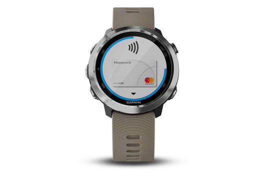 Garmin - Forerunner 645 GPS  Monitor Running Watch - Sandstone