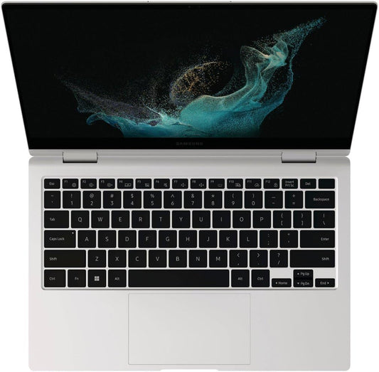 Samsung - Galaxy Book2 Pro 360 2-in-1 13.3” AMOLED Touch Screen Laptop – Intel Evo Core i7 12th Gen – 16GB DDR5 Memory – 512 GB SSD - Silver
