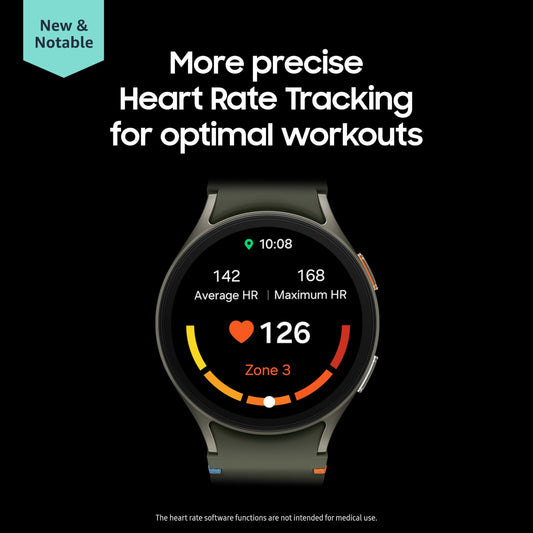 Samsung - Galaxy Watch7 Aluminum Smartwatch 40mm LTE - Cream - (2024)