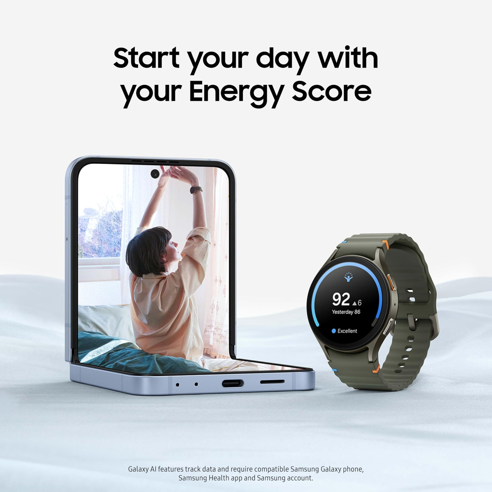 Samsung - Galaxy Watch7 Aluminum Smartwatch 40mm LTE - Cream - (2024)