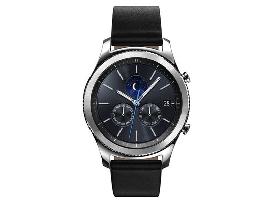 Samsung Gear S3 classic Silver (AT&T) 46 mm - Black Band