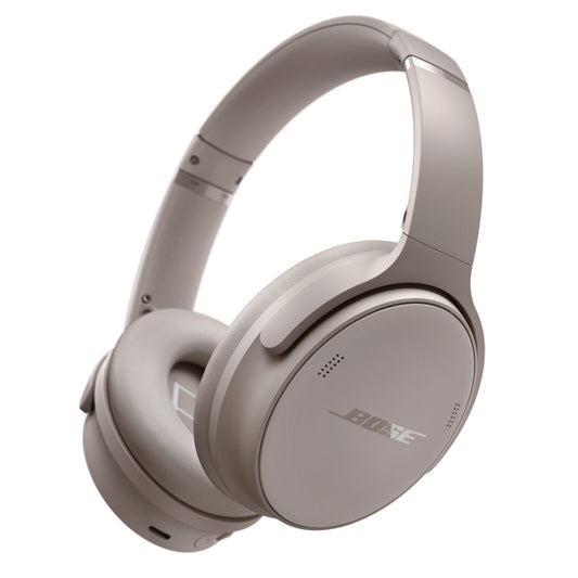 Bose - QuietComfort Wireless Noise Cancelling Over-the-Ear Bluetooth Headphones - Sandstone