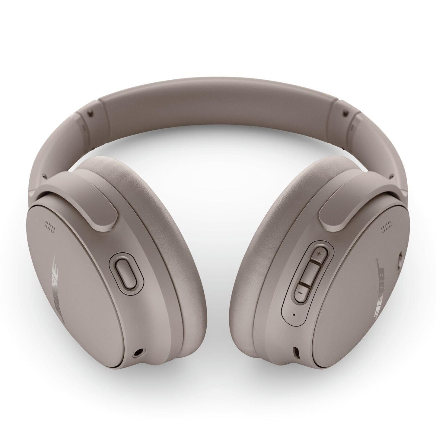 Bose - QuietComfort Wireless Noise Cancelling Over-the-Ear Bluetooth Headphones - Sandstone