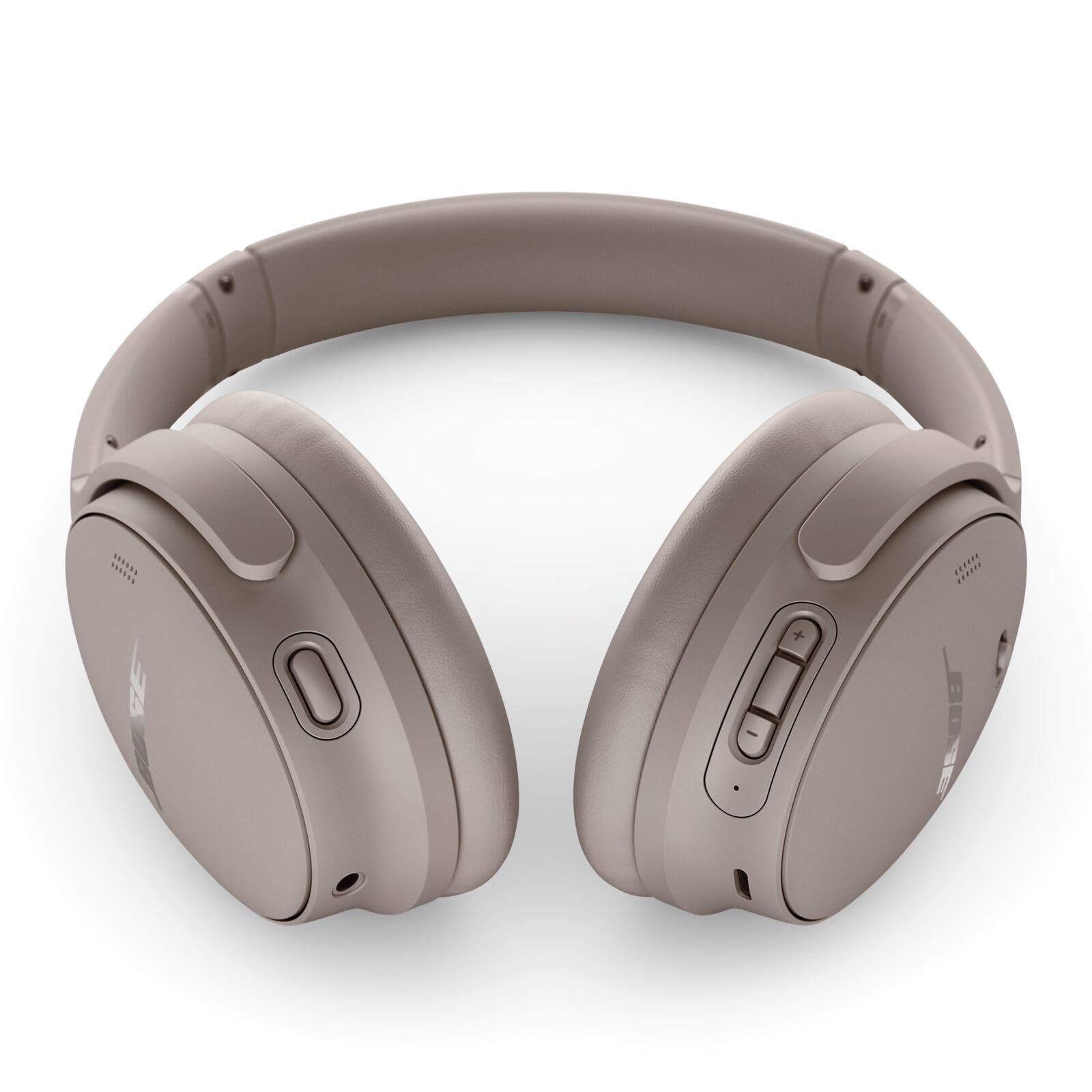 Bose - QuietComfort Wireless Noise Cancelling Over-the-Ear Bluetooth Headphones - Sandstone