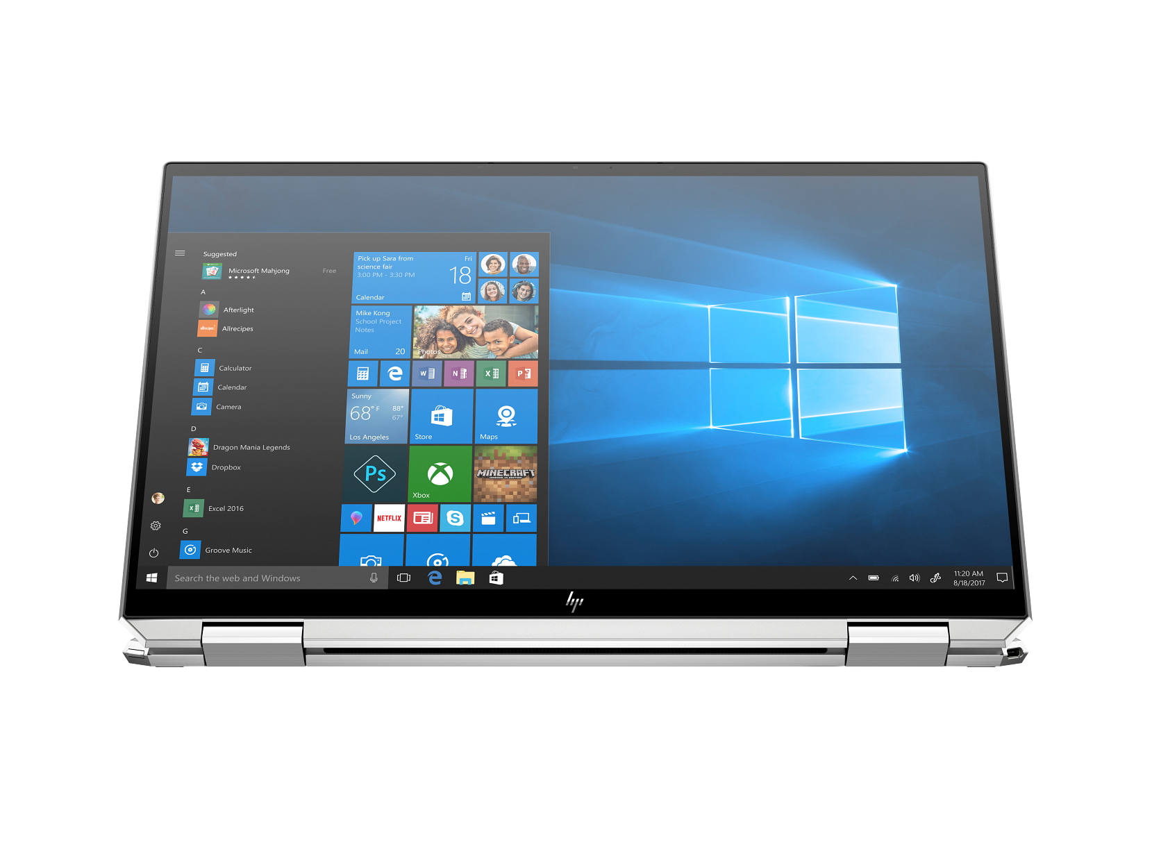 HP Spectre x360 – 13.3" UHD AMOLED Touch – i7-1065G7 – 16GB RAM – 512GB SSD – Natural Silver – 13-aw0020nr