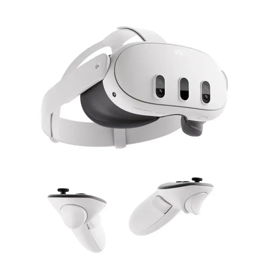 Meta Quest 3 512GB VR Headset - White + Batman Arkham Shadow & 3-Month Quest+