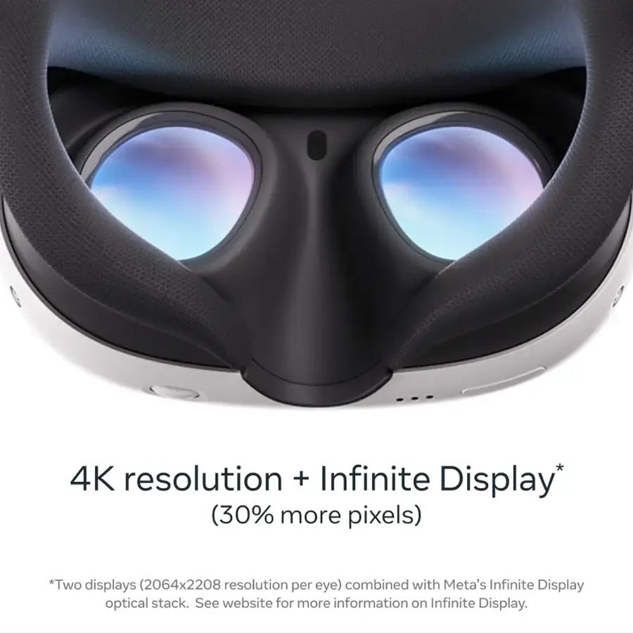 Meta Quest 3 512GB VR Headset - White + Batman Arkham Shadow & 3-Month Quest+