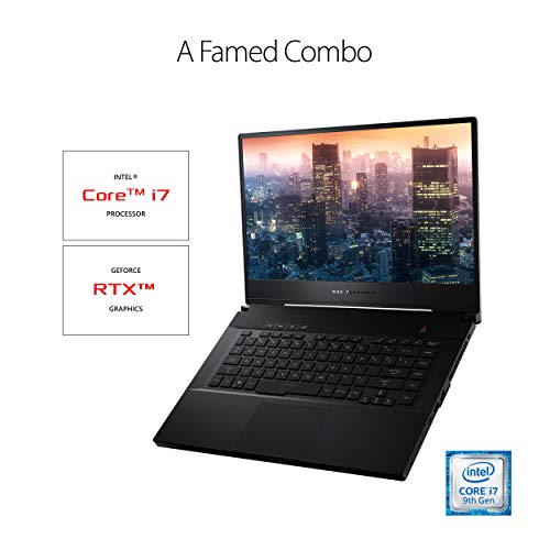 ASUS - ROG Zephyrus S 15.6" Gaming Laptop - Intel Core i7 - 16GB Memory - NVIDIA GeForce RTX 2070 - 1TB Solid State Drive - Metallic Black