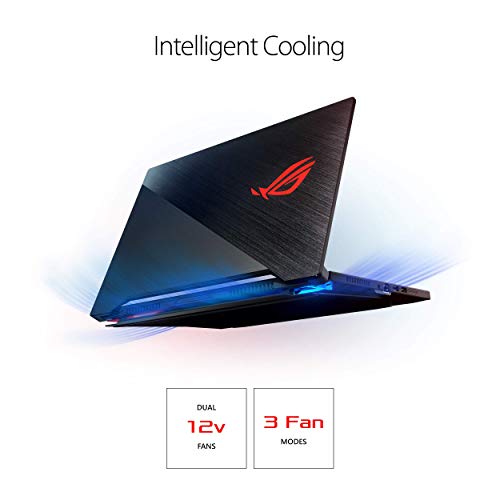 ASUS - ROG Zephyrus S 15.6" Gaming Laptop - Intel Core i7 - 16GB Memory - NVIDIA GeForce RTX 2070 - 1TB Solid State Drive - Metallic Black