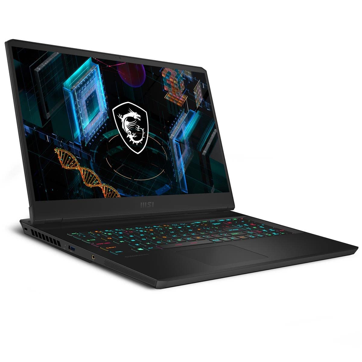 MSI - GP76 Leopard 17.3 Gaming Laptop - Intel Core i7 - 16 GB Memory - NVIDIA GeForce RTX 3070 - 1TB SSD - Core Black