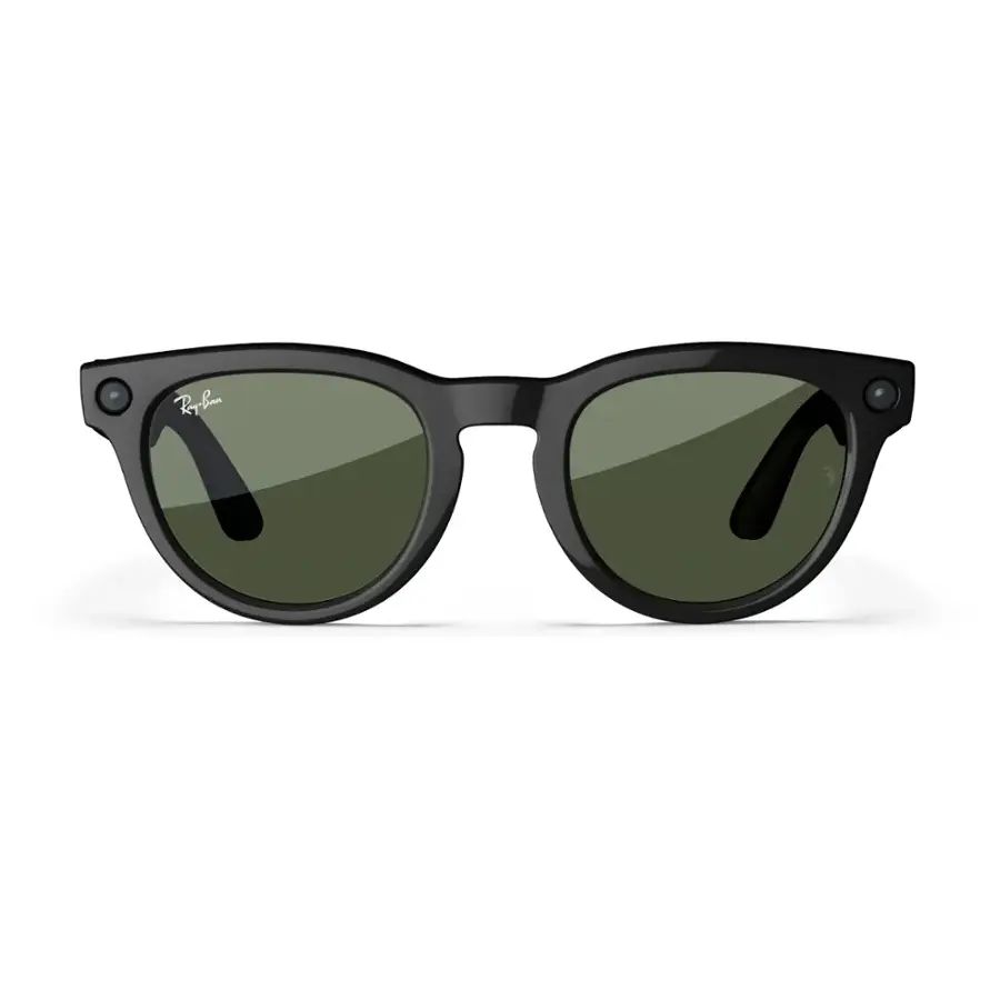 Ray-Ban Meta - Headliner Low Bridge Fit glasses, Meta AI, Audio, Photo, Video Compatibility - Green