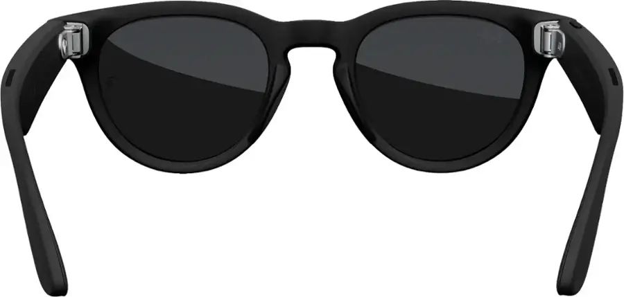 Ray Ban Meta-Headliner glasses w/Meta AI, Audio, Photo, Video-Charcoal Lenses-Matte Black
