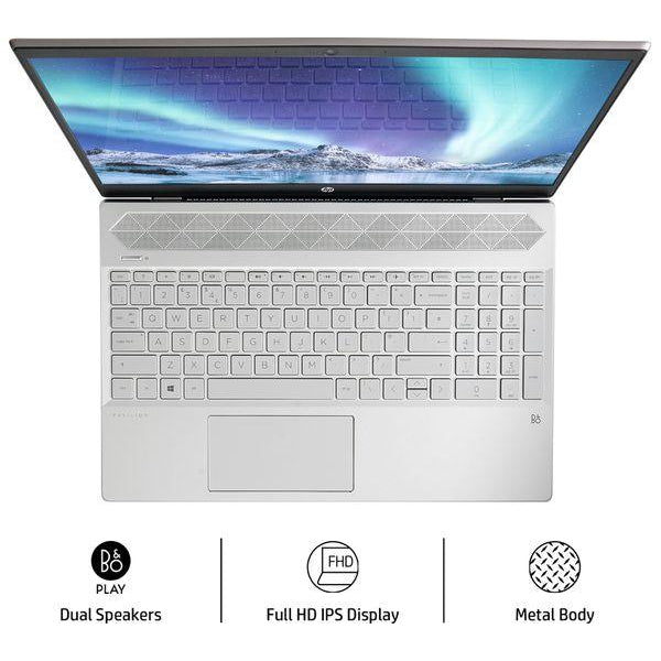 HP Pavilion - WXGA - i5-1035G1 - 8GB RAM - 256GB SSD - Silver - 15-cs3025od