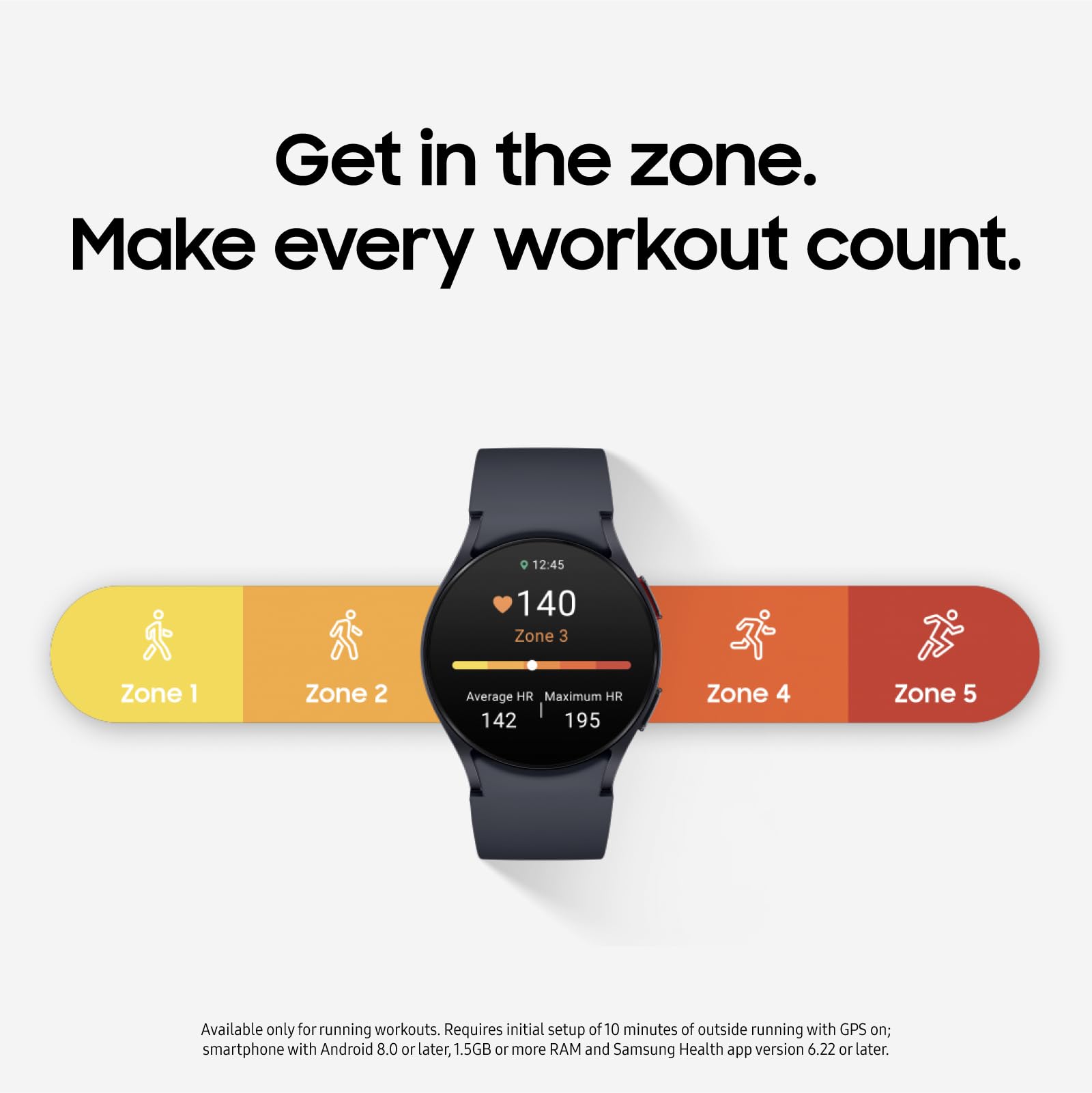 Samsung Galaxy Watch 6 44mm LTE - Silver Aluminum w/SilverSports Band