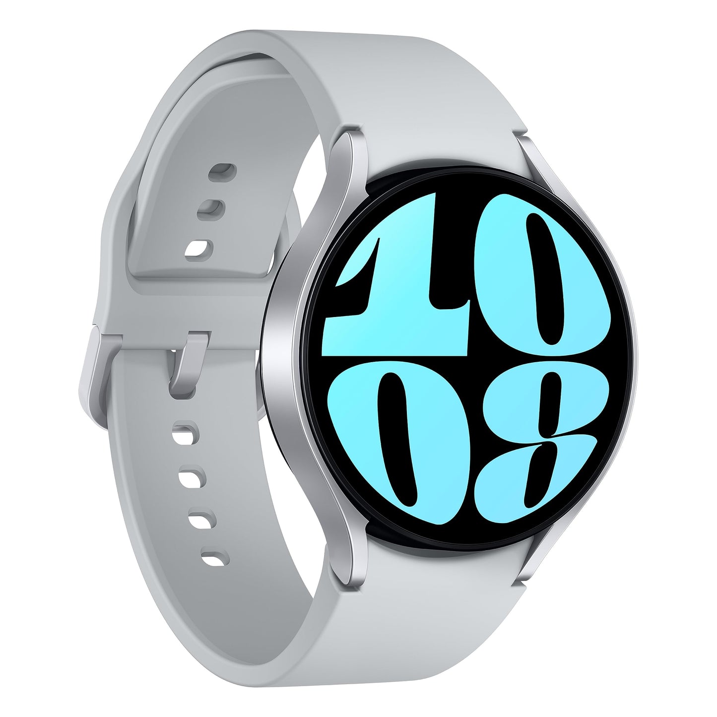 Samsung Galaxy Watch 6 44mm LTE - Silver Aluminum w/SilverSports Band