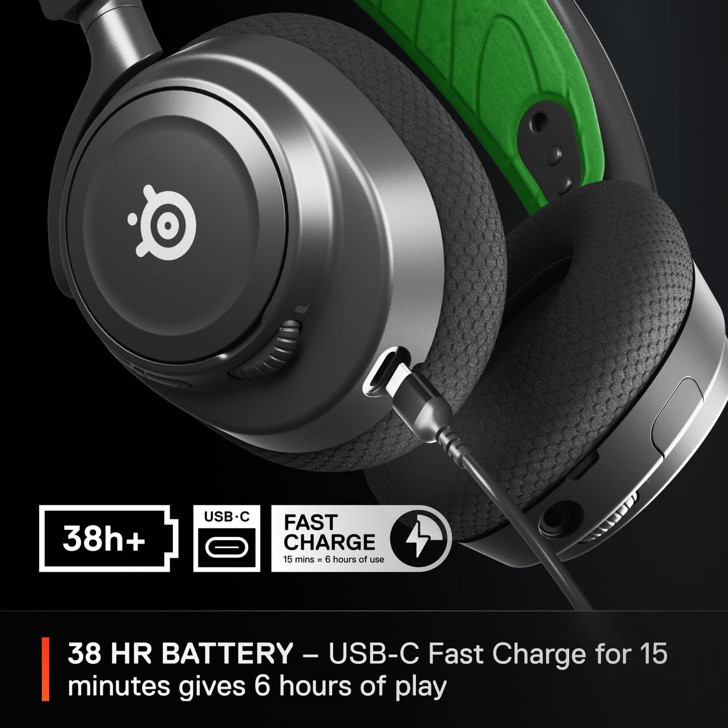 SteelSeries Arctis Nova 7X Wireless Over-The-Ear Gaming Headset for Xbox - Black