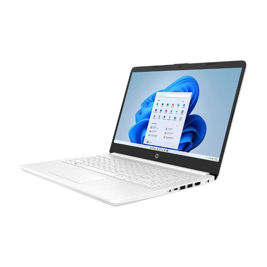 HP Laptop - WXGA - Celeron N4120 - 4GB RAM - 64GB SSD - White - 14-dq0052dx