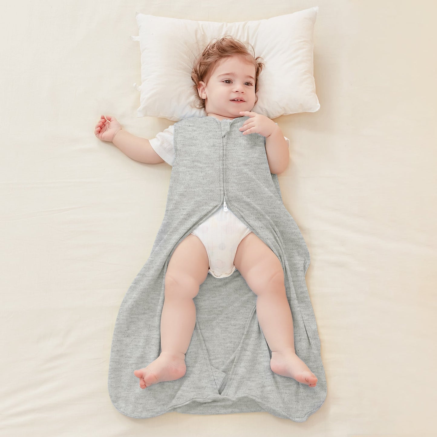 0.5 TOG 2 Pack 100% cotton Summer Baby Sleep Sack 0-24 Months